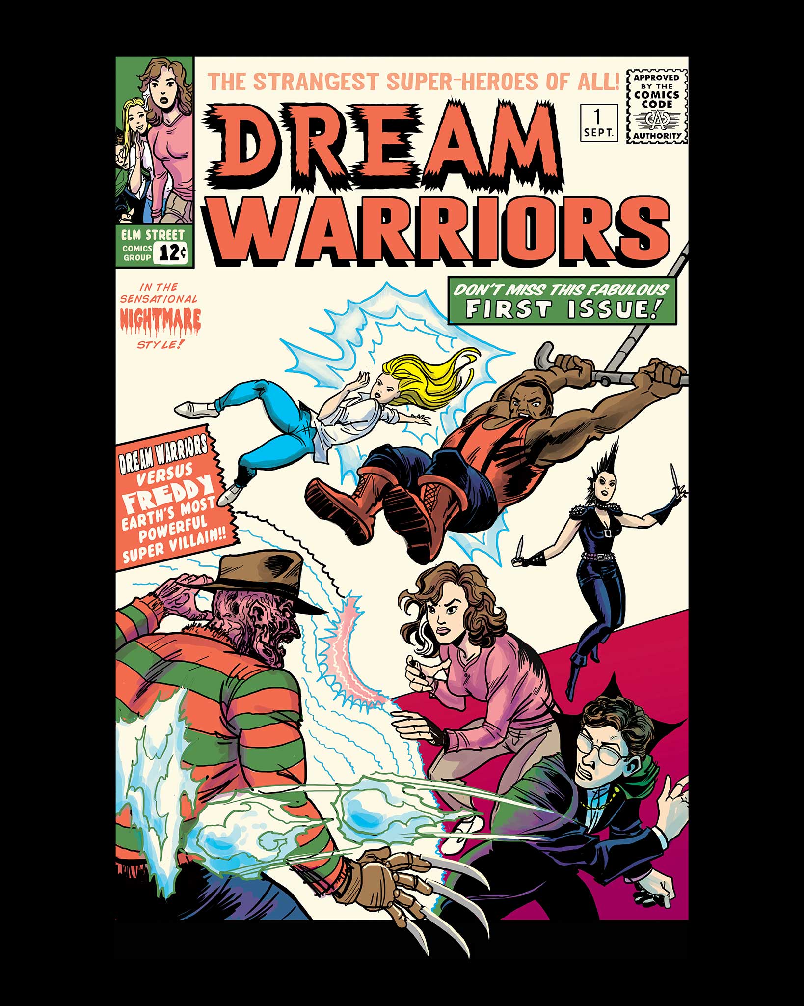 Dream Warriors (Comic) - Zippered Hoodie - Image 3