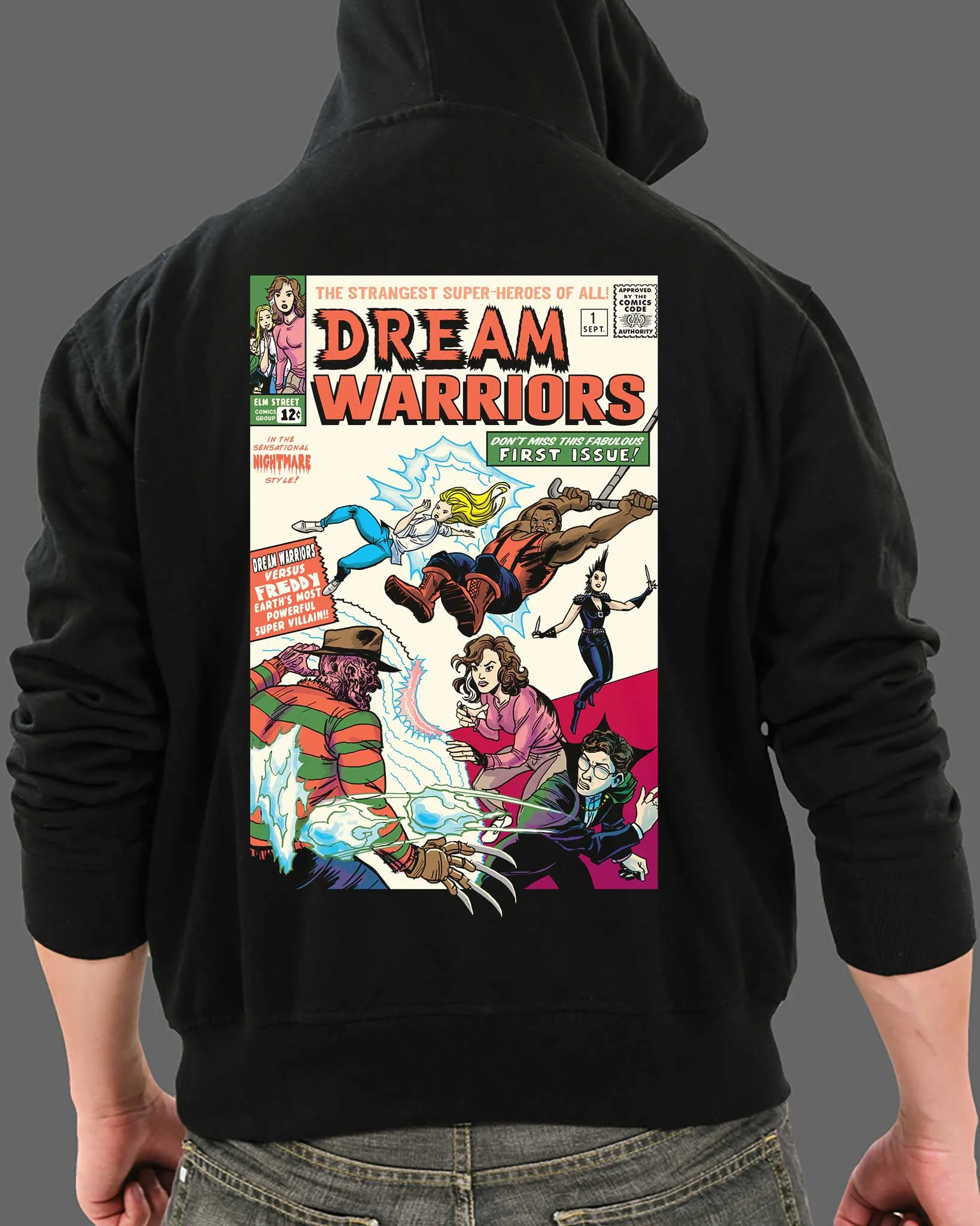 Dream Warriors (Comic) - Zippered Hoodie - Image 4