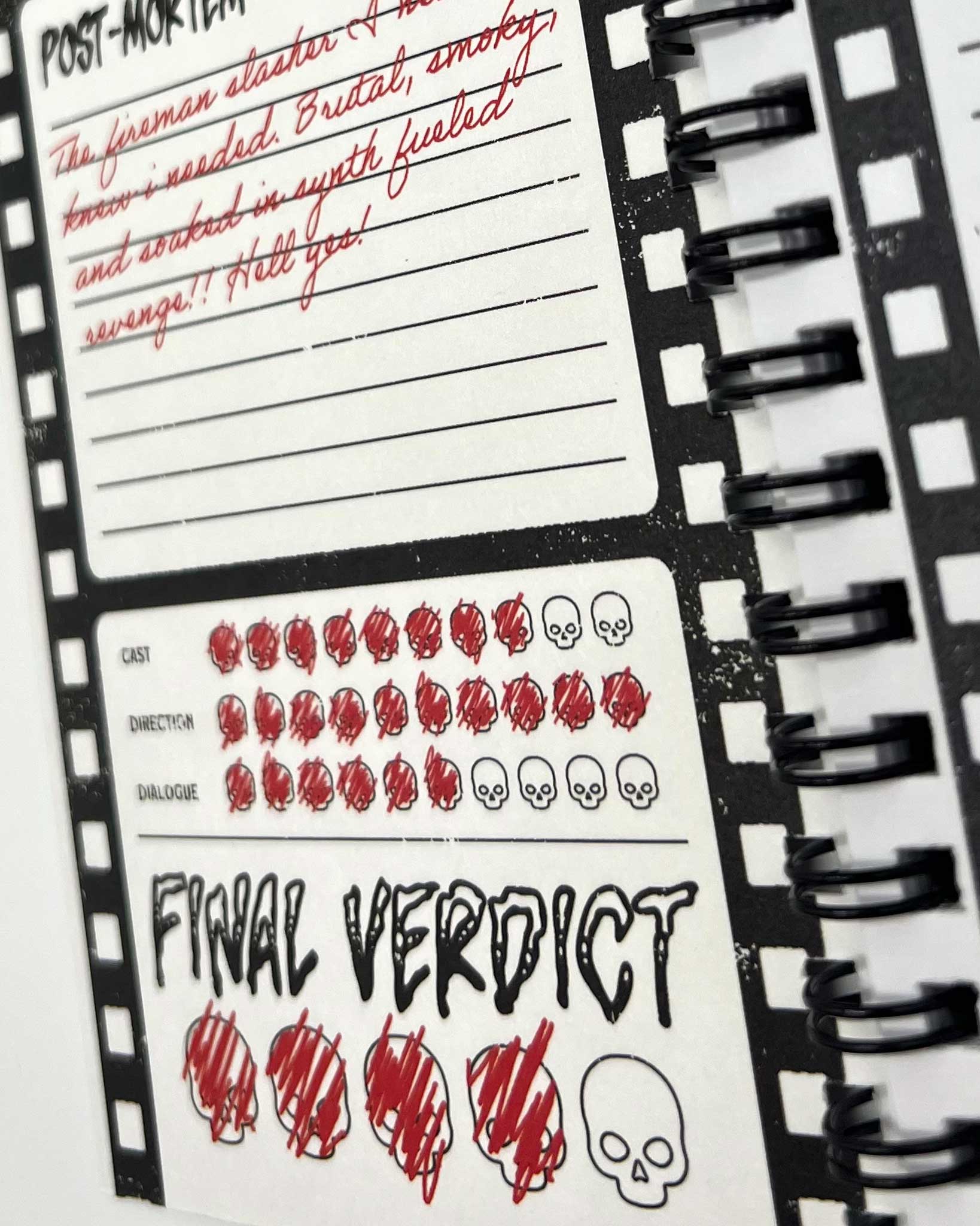 Fright Rags Horror Movie Log Book - Image 4