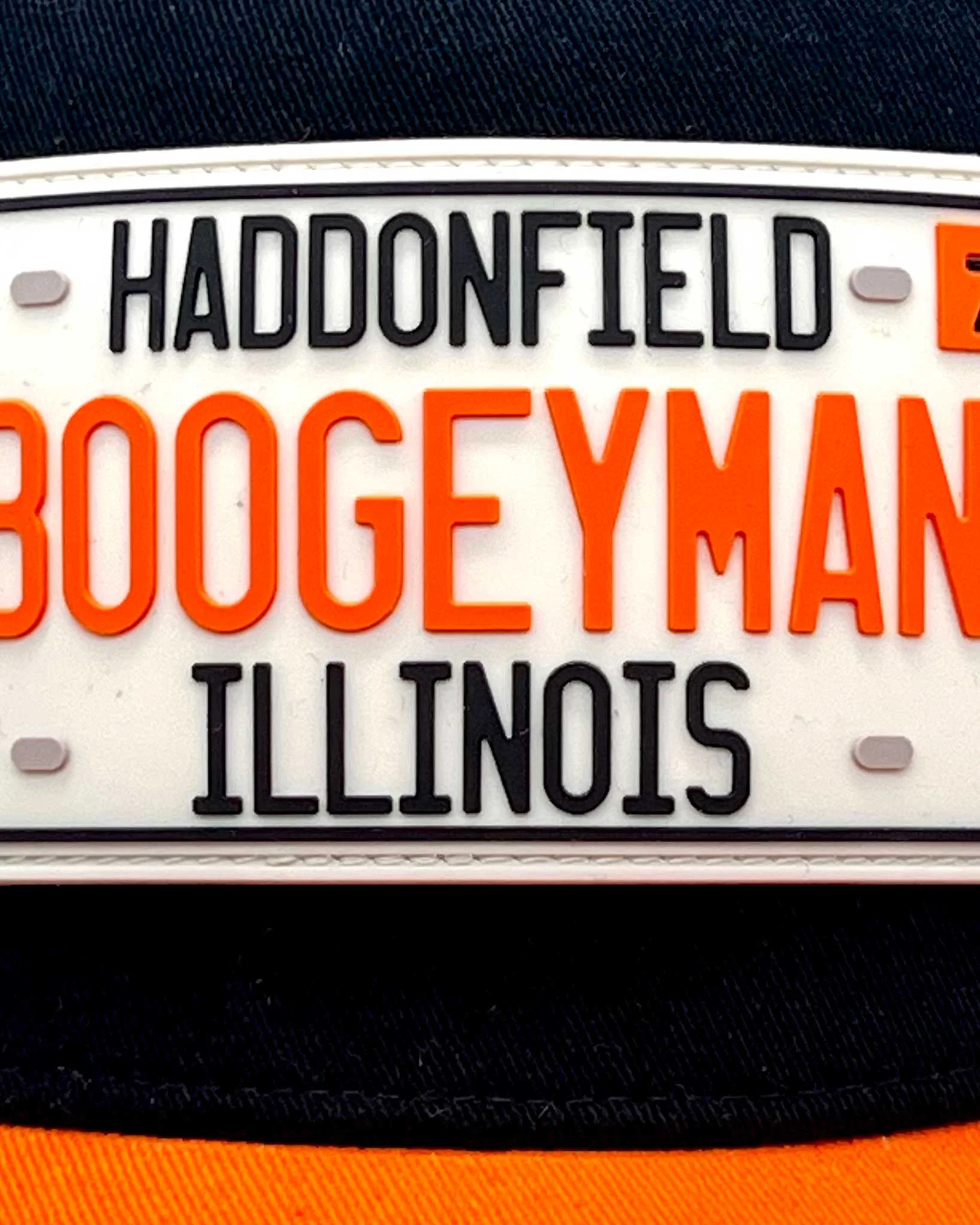 Halloween License Plate Hat - Image 3