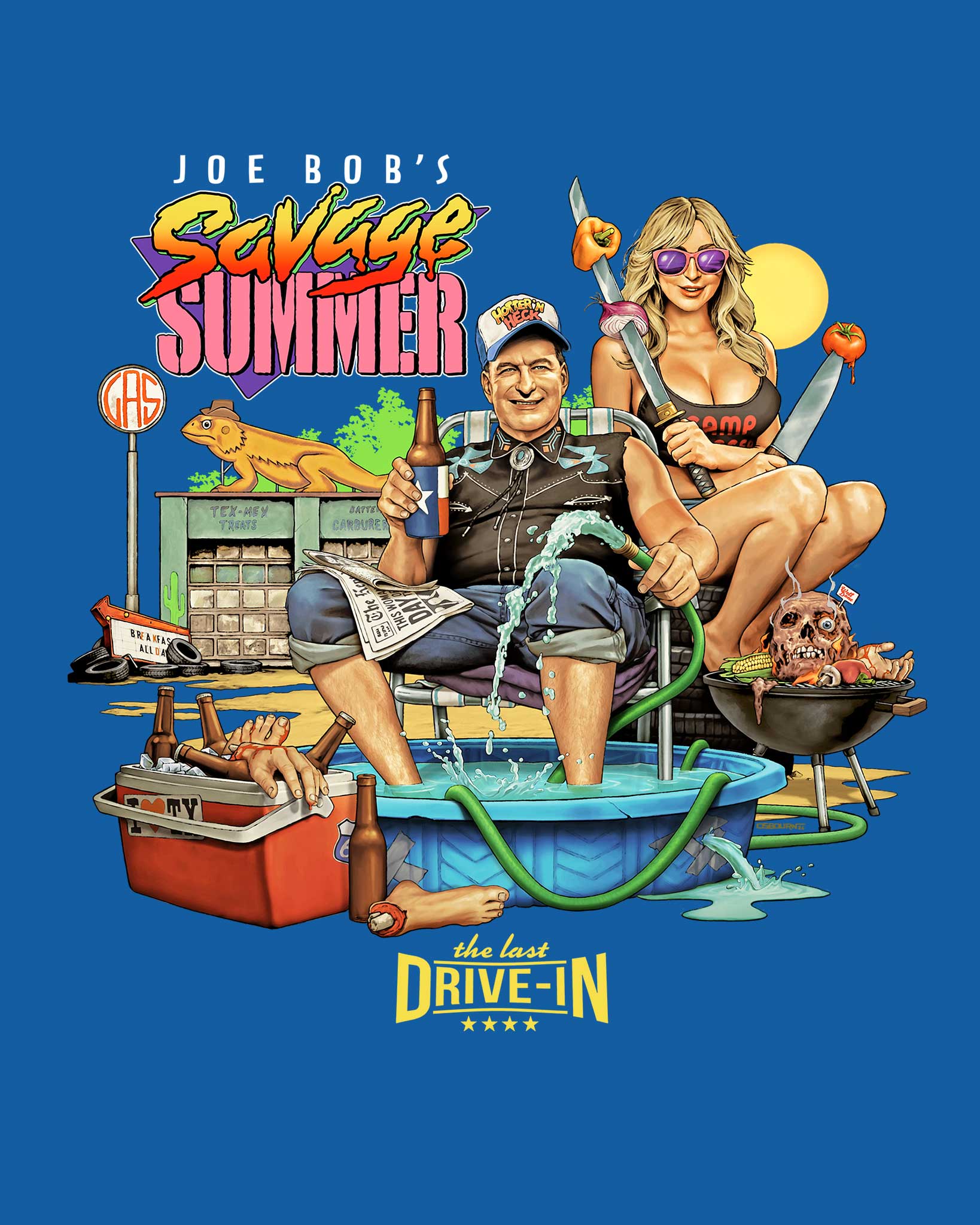 Joe Bob's Savage Summer - Blue - Image 2