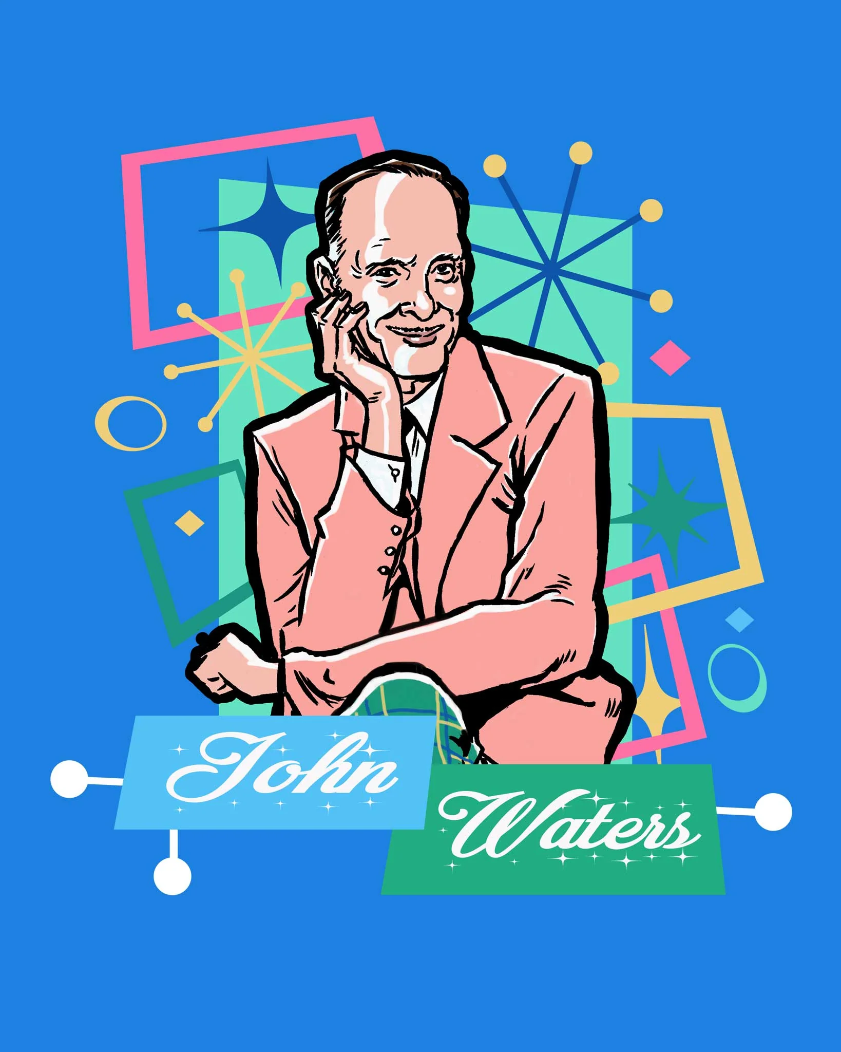 John Waters - The Duke of Dirt (Blue Variant) - Image 3