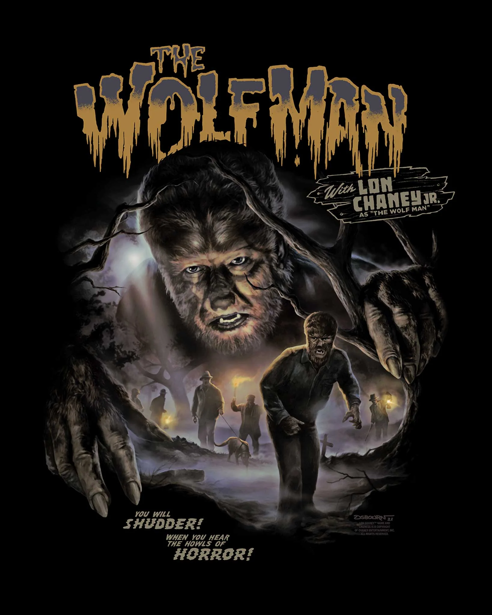 Lon Chaney Jr As The Wolf Man - Image 3