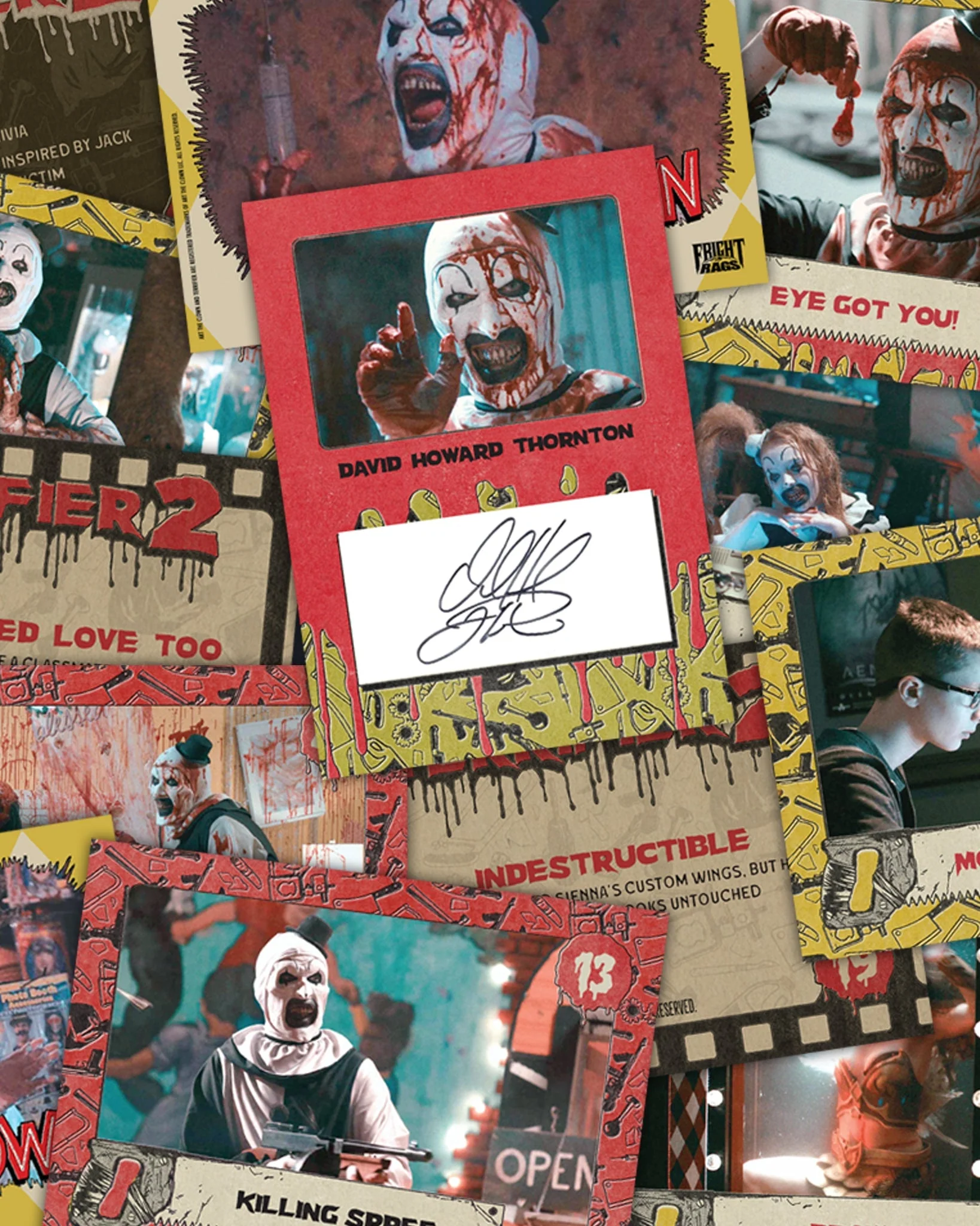 Terrifier 2 Trading Cards - Hobby Box - Image 3